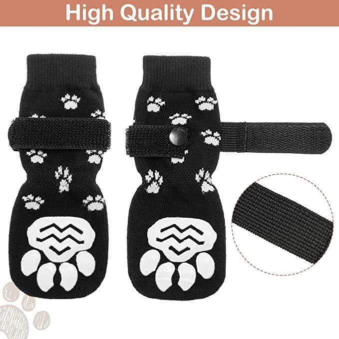 Hot sale pet socks dog cotton socks breathable non-slip anti-drop design large and medium-sized dog golden retriever foot cover