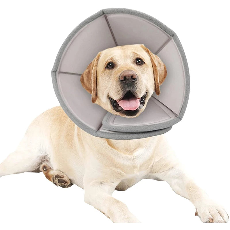 Adjustable Soft Cone Protective Collars, Anti-Bite, Lick Scratching, Wound Recovery Sleeve, Cats and Dogs, After Surgery