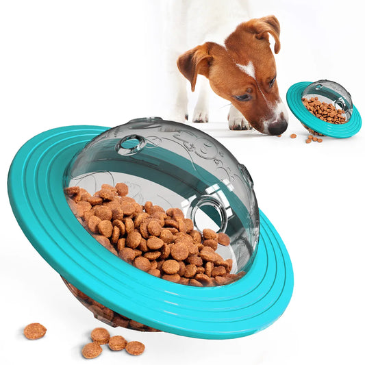 Dog Planet Treat Toy For Small Large Dogs Cat Food Dispensing Funny Interactive Training Toy Puppy Slow Feed Pet Improve IQ