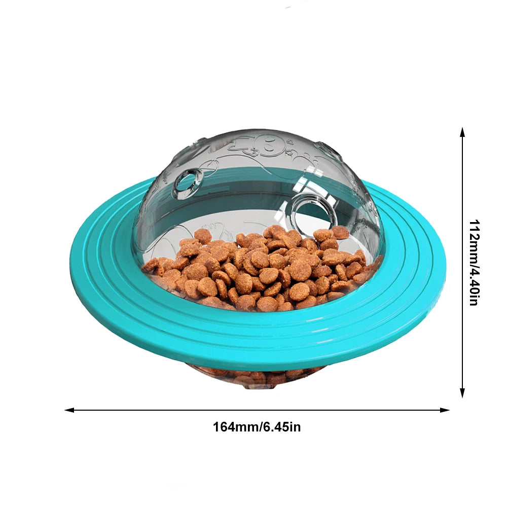 Dog Planet Treat Toy For Small Large Dogs Cat Food Dispensing Funny Interactive Training Toy Puppy Slow Feed Pet Improve IQ